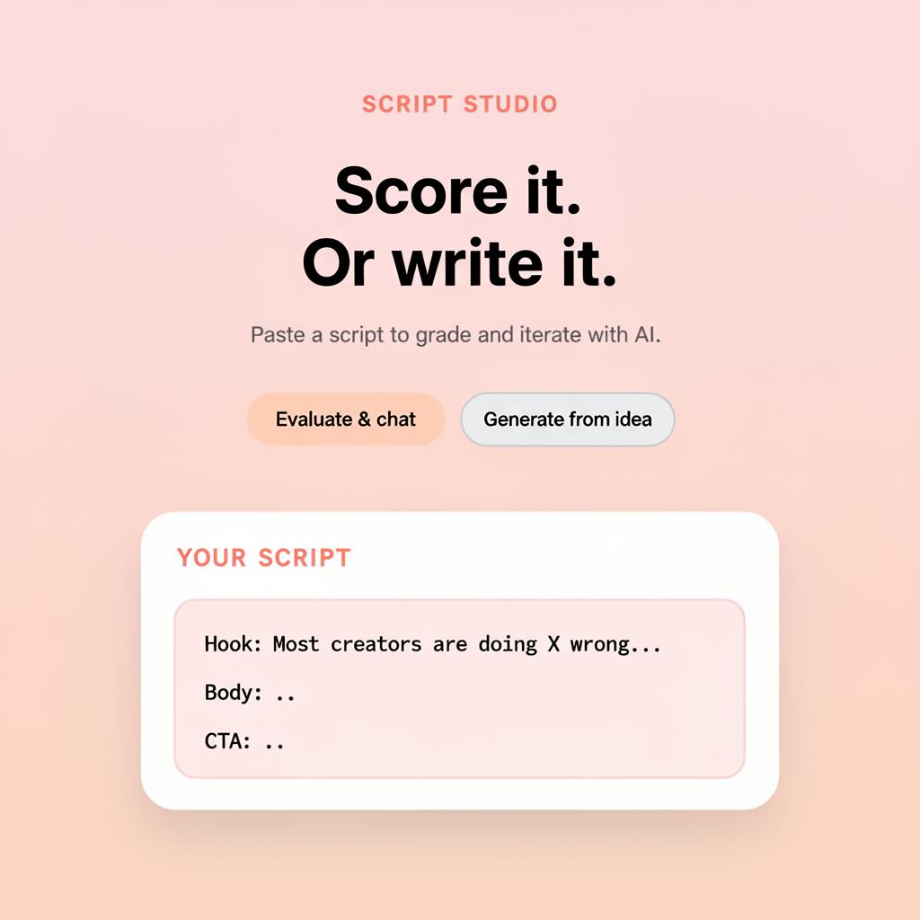 Scrptly script evaluator preview
